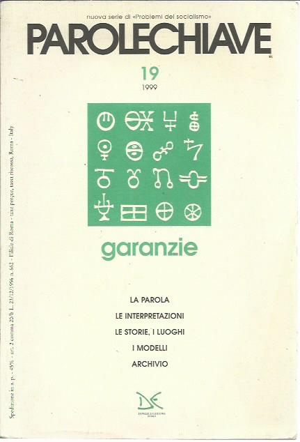 Parolechiave n°19. Garanzie