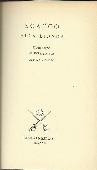 Scacco alla bionda