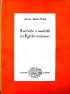 Esercito e Società in Egitto 1952-1967