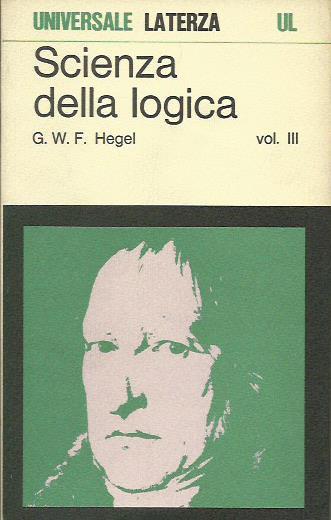 Scienza della Logica Vol.III