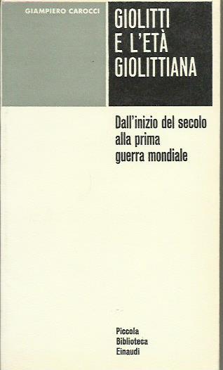 Giolitti e l'età giolittiana