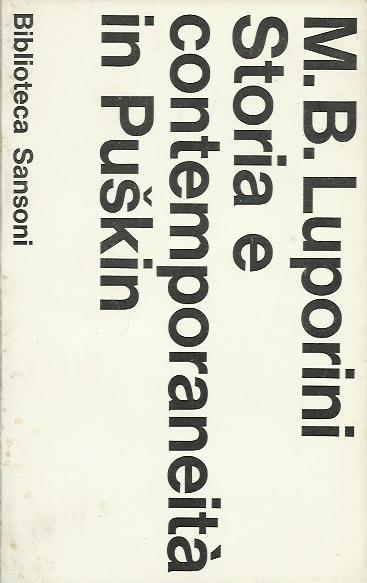 Storia e Contemporaneità in Puskin