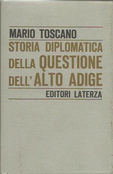 Storia diplomatica della questione dell'Alto Adige