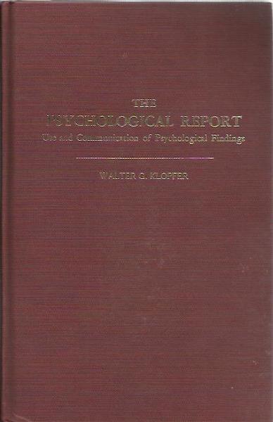 Psychological report (The)