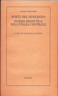 Poesia didattica dell'Italia centrale