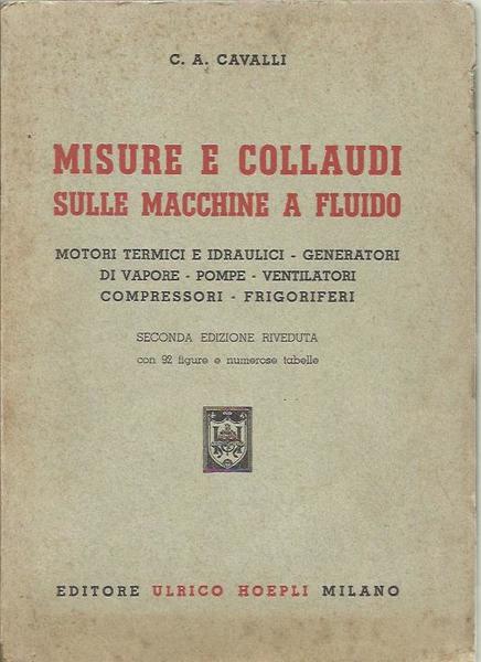 Misure e collaudi sulle macchine a fluido