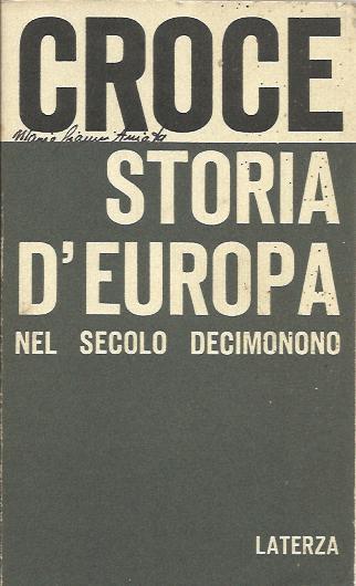 Storia d'Europa nel secolo decimonono