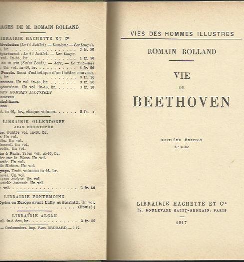 Vie de Beethoven