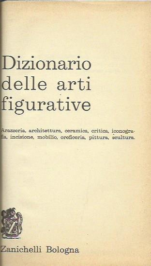 Dizionario Delle Arti Figurative