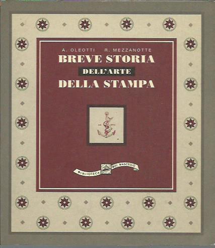 Breve storia dell'arte della stampa