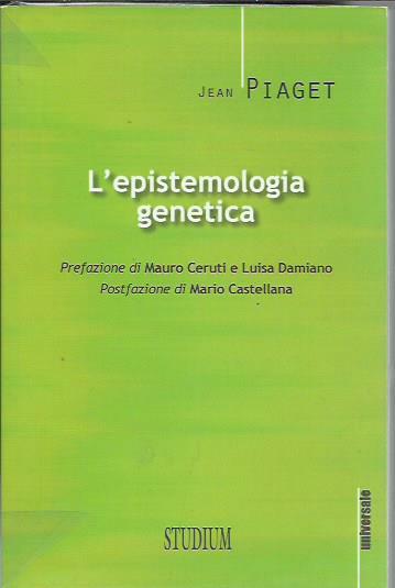 L'epistemologia genetica