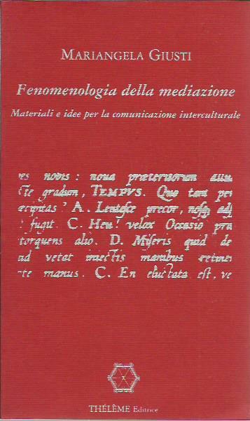 Fenomenologia della mediazione