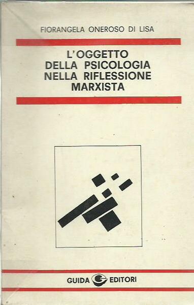 L'oggetto della psicologia nella riflessione marxista