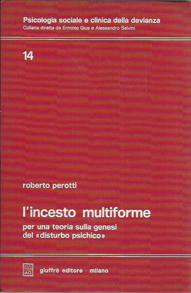 L'incesto multiforme. Per una teoria sulla genesi del disturbo psichico