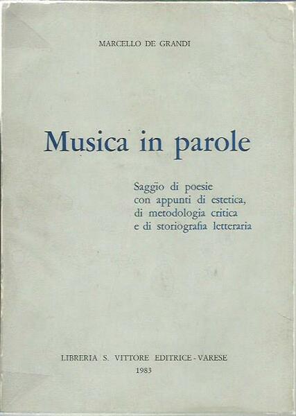Musica in parole