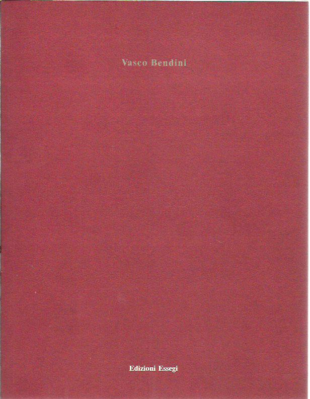 Vasco Bendini. Tempo come creazione