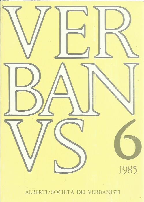 Verbanus (vol.6)