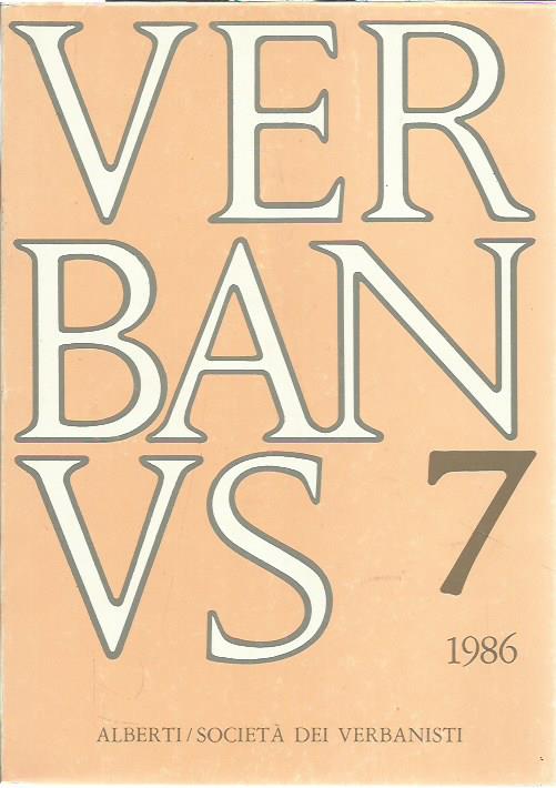Verbanus (vol.7)