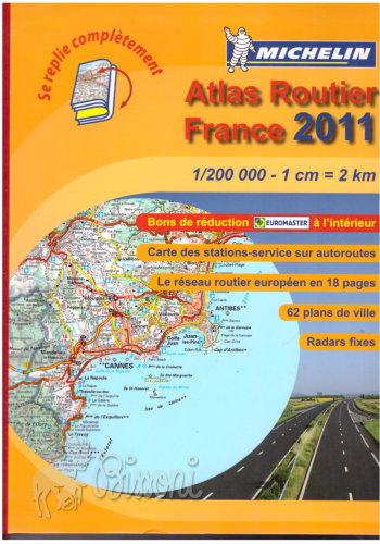 ATLAS ROUTIER FRANCE 2011 1/200.000