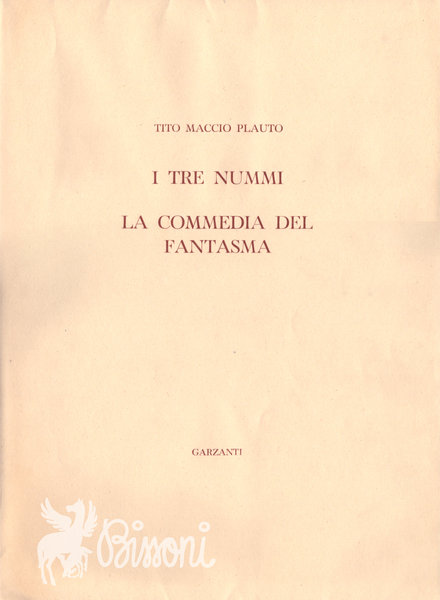 I TRE NUMMI - LA COMMEDIA DEL FANTASMA