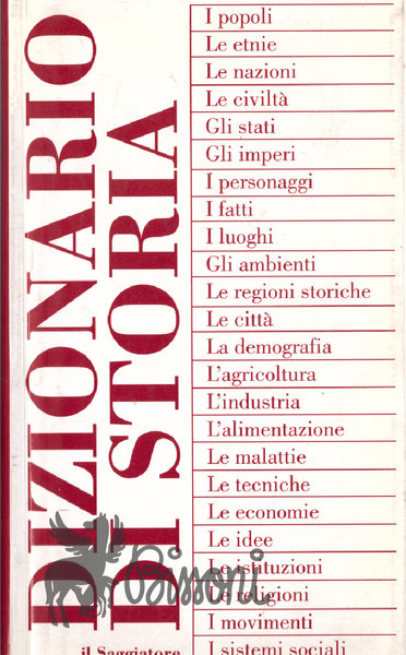 DIZIONARIO DI STORIA