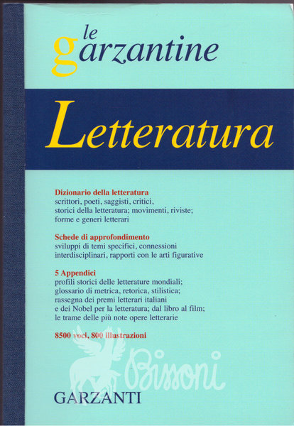 LE GARZANTINE - LETTERATURA