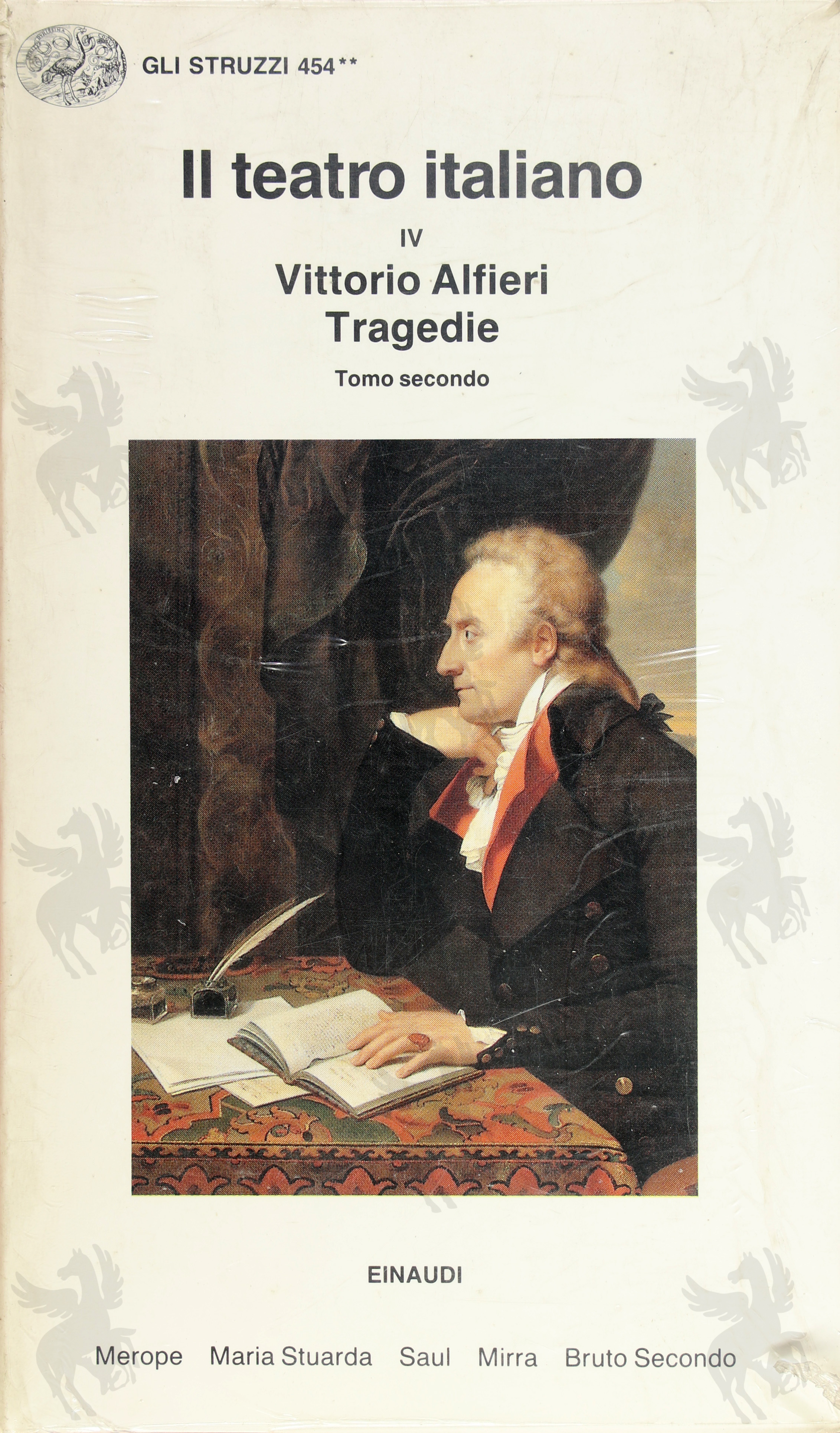 TEATRO ITALIANO VOL. 4 VITTORIO ALFIERI TRAGEDIE TOMO 2