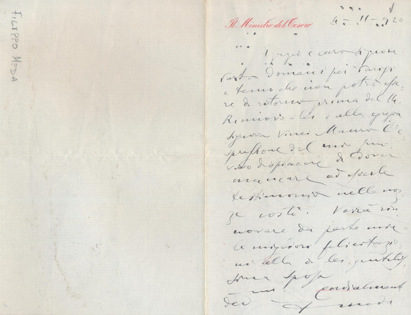Filippo Meda (Milano 1869, 1939). Politico, giornalista e banchiere italiano. …