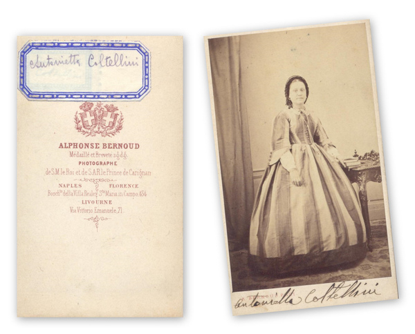 Antonietta Coltellini (Modena). Attrice drammatica. Figlia dell'impresario teatrale F. Coltellini. …