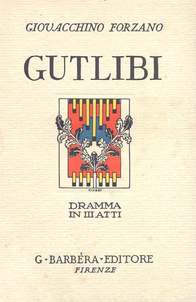 Giulio Cisari. Xilografia originale. Bozzetto di prova per copertina del …