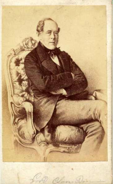 George Villiers, IV conte di Clarendon. 1800 - 1870. Politico …