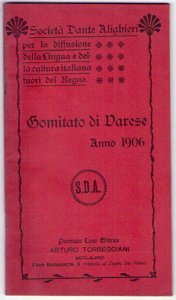 Società Dante Alighieri per la diffusione della lingua e della …