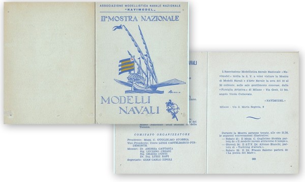 Associazione Modellistica Navale Nazionale Navimodel. II Mostra Nazionale Modelli Navali. …