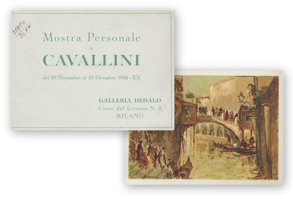 Mostra Personale di Cavallini dal 29 Novembre al 15 Dicembre …