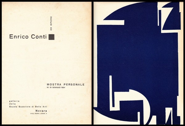 Enrico Conti. 20 opere. Mosta personale 13, 31 gennaio 1954. …