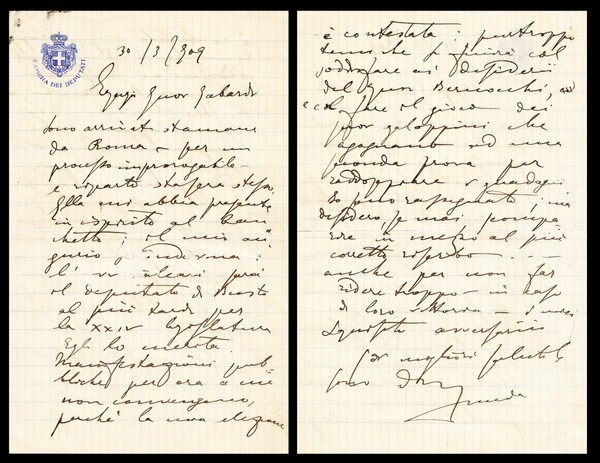 Filippo Meda. (Milano, 1869 – 1939). Politico, giornalista e banchiere …
