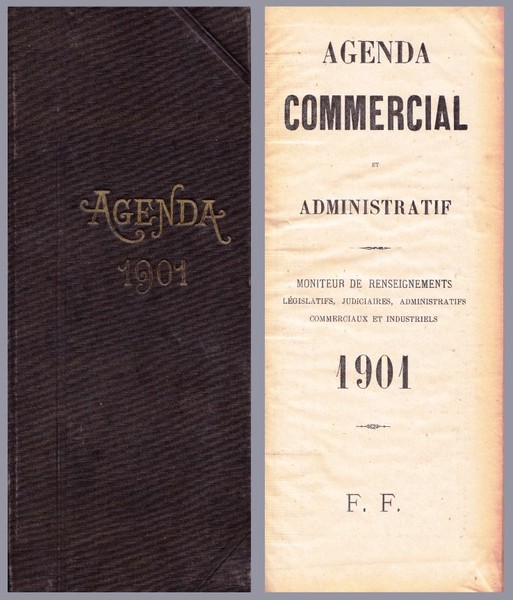 *Agenda Commercial et administratif 1901.