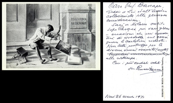 Romano di Massa. (Parma 1889, Nervi 1985). Pittore, grafico e …