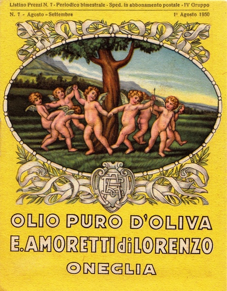 Olio puro d'oliva E. Amoretti di Lorenzo Oneglia. Listino prezzi …