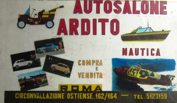 Autosalone Ardito Nautica, compra e vendita. Roma Circonvallazione ostiense. Targa …