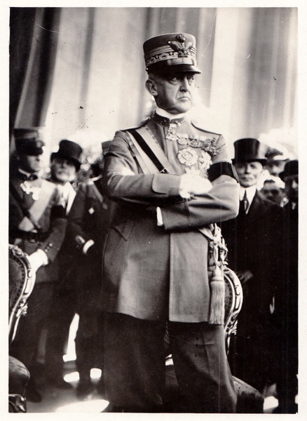 Duca d'Aosta. Fotografia originale dello studio fotografico Strazza di Milano