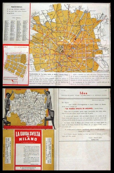 Guida Svelta di Milano Editrice Idos metodo Poma.