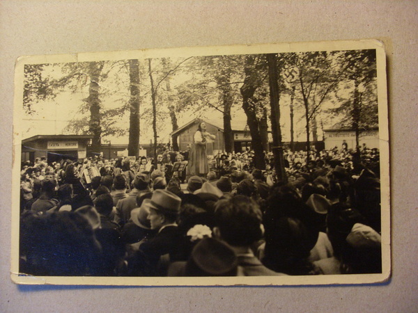 Cartolina Pomeriggio al piscina / Lido di Milano.