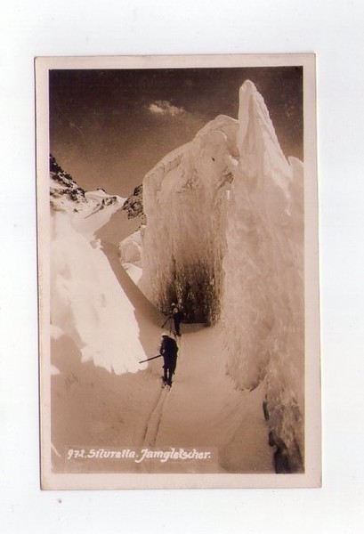 Cartolina / postcard 972. Gruppo del Silvretta - Jamgletscher