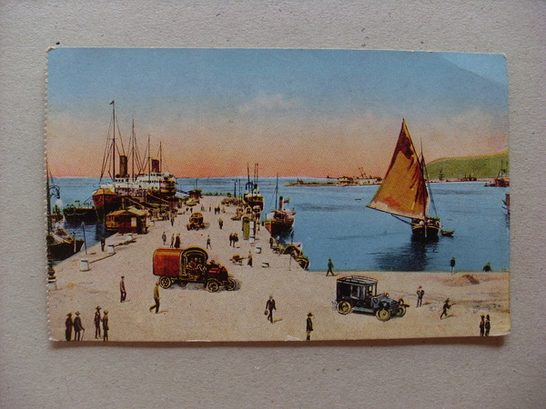 Cartolina / postcard TRIESTE - Molo Audace