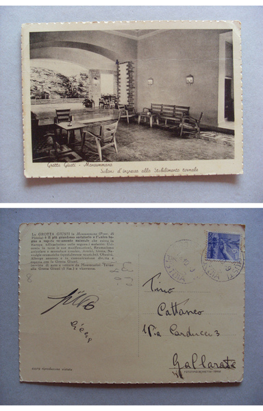 Cartolina / postcard Grotta Giusti - Monsummano Terme (Pistoia). Salone …