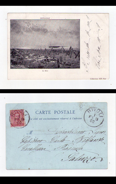 Cartolina / postcard Le Rêve - Édouard Detaille. 1900