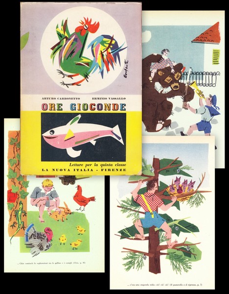 *Ore Gioconde. Letture per la quinta classe. Illustrato da Egidio …