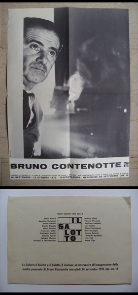 Bruno Contenotte. Gallerie Il Salotto e il Salotto A. Como, …