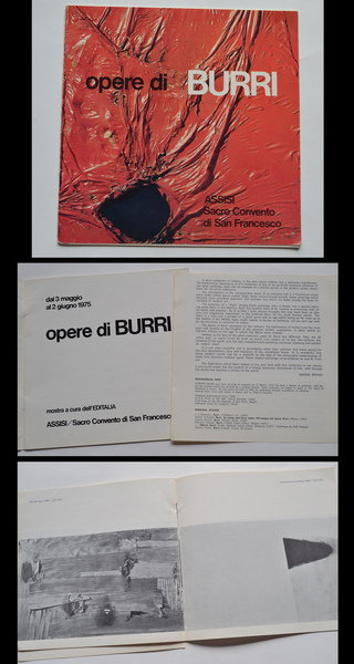 "Opere di BURRI" Mostra a cura dell'EDITALIA. ASSISI / Sacro …